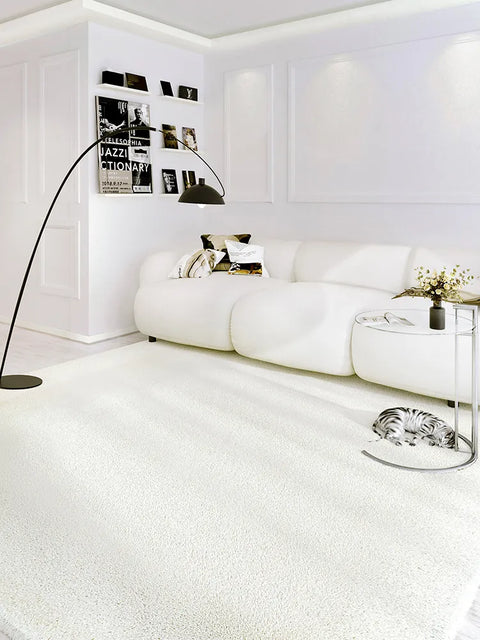 Pure White Minimalism Rug