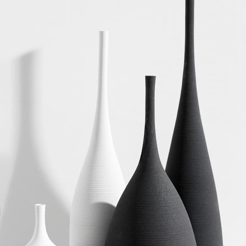 Zen Minimalist Ceramic Vase