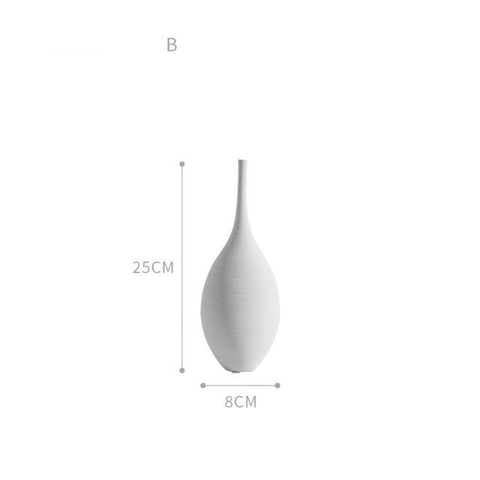 Zen Minimalist Ceramic Vase