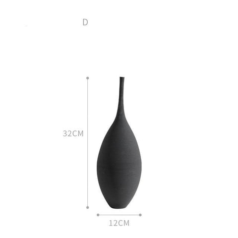 Zen Minimalist Ceramic Vase